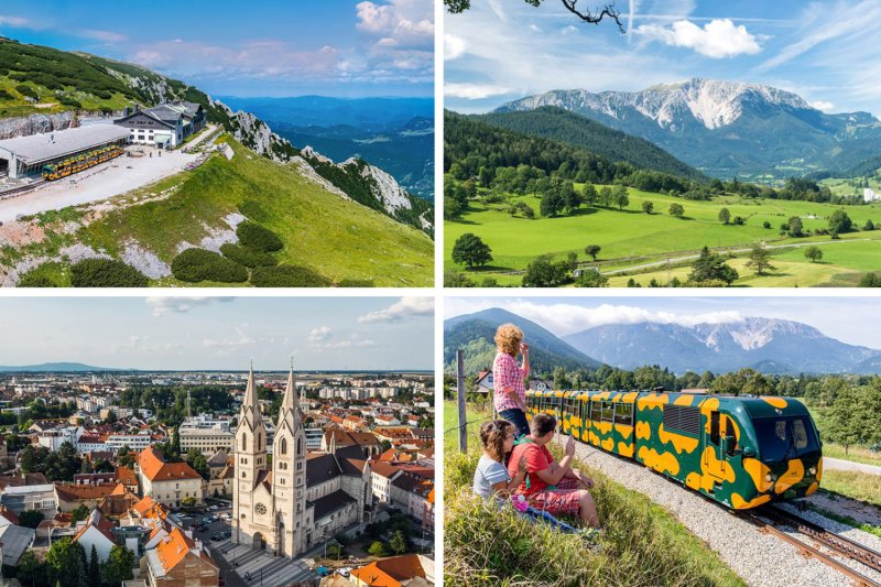 Prima Travel  Vláčikom na horu Schneeberg, slávne buchty a mestečko Wiener Neustadt